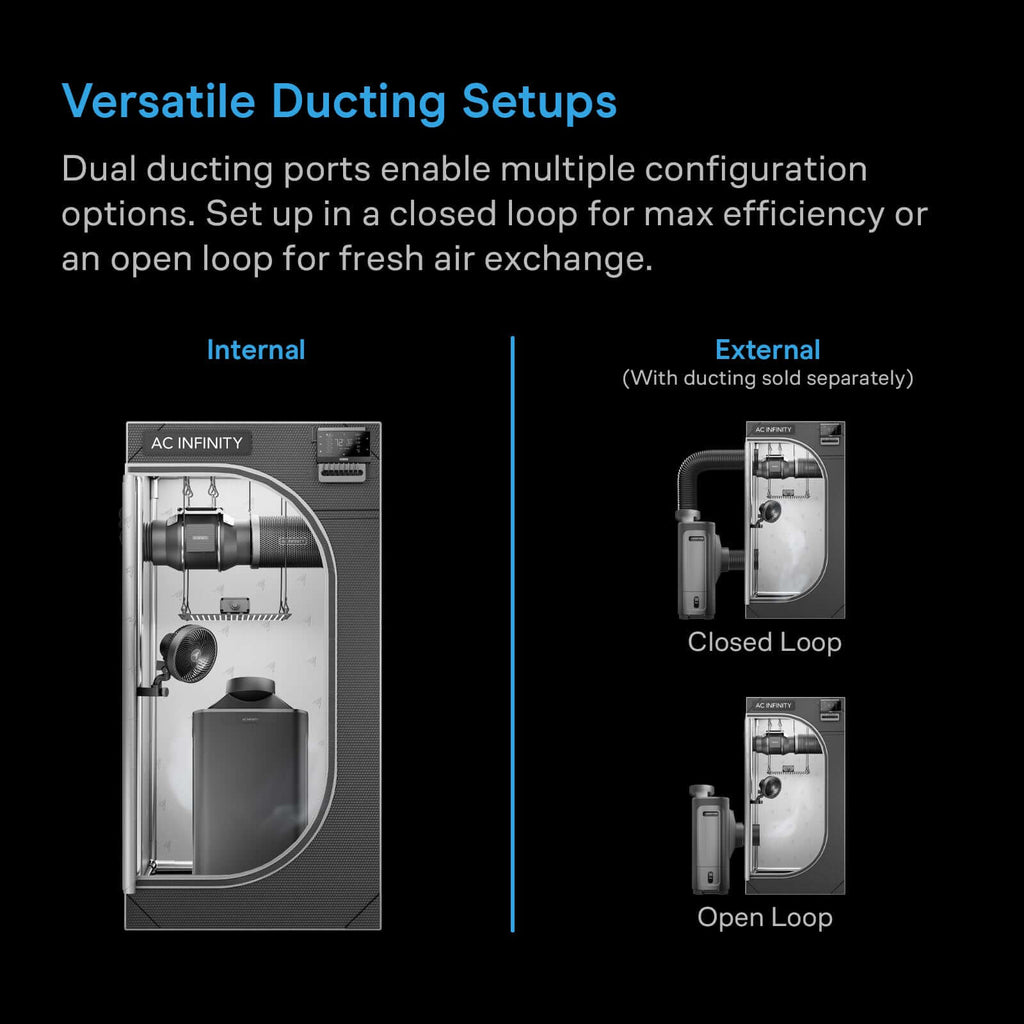 AC Infinity HYDRONE 7 Plant Dehumidifier w/ VPD Humidity Controls 10 product image 6