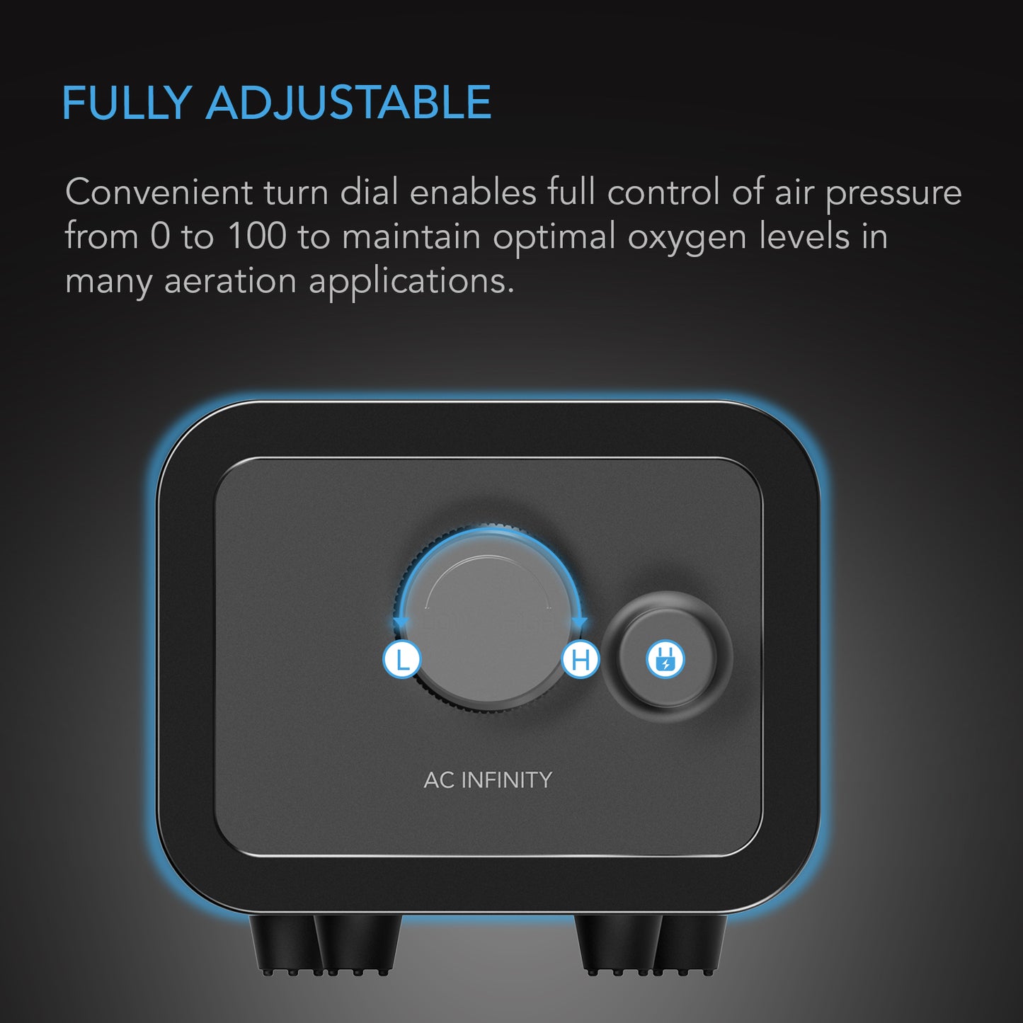 AC Infinity Hydroponics Air Pump Two-Outlet Pumping Kit 45 GPH (2.8 product image 5