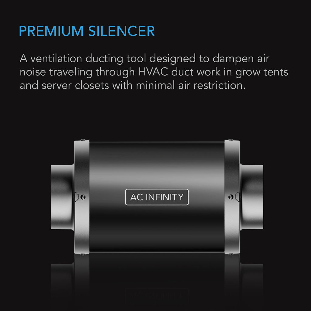 AC Infinity Inline Duct Fan Silencer 4-Inch product image 2