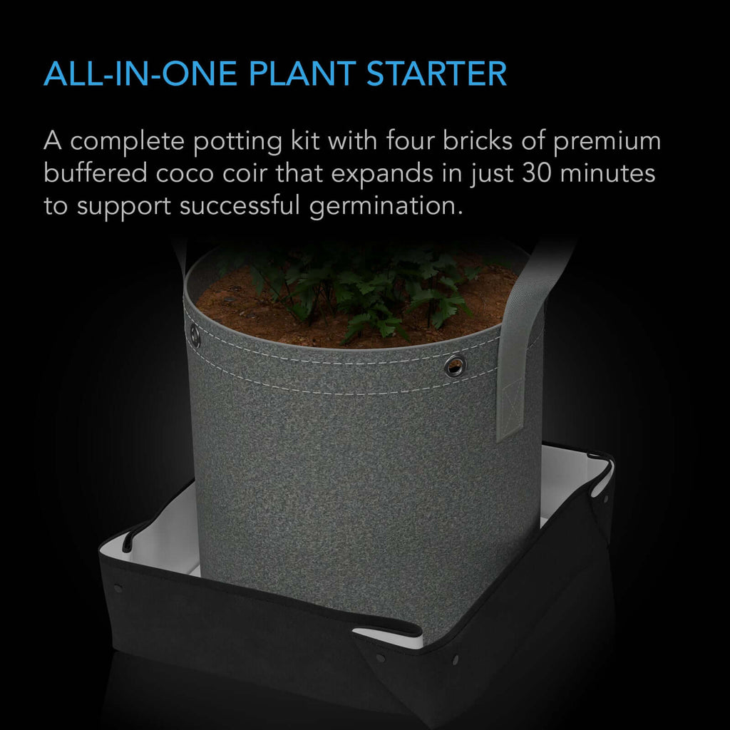 AC Infinity Instant Potting Mix Kit 2-Plant Starter Set product image 2