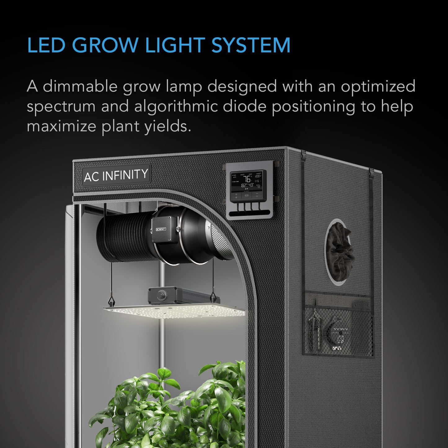 AC Infinity IONBOARD S33 Full Spectrum LED Grow Light 240W Samsung product image 3