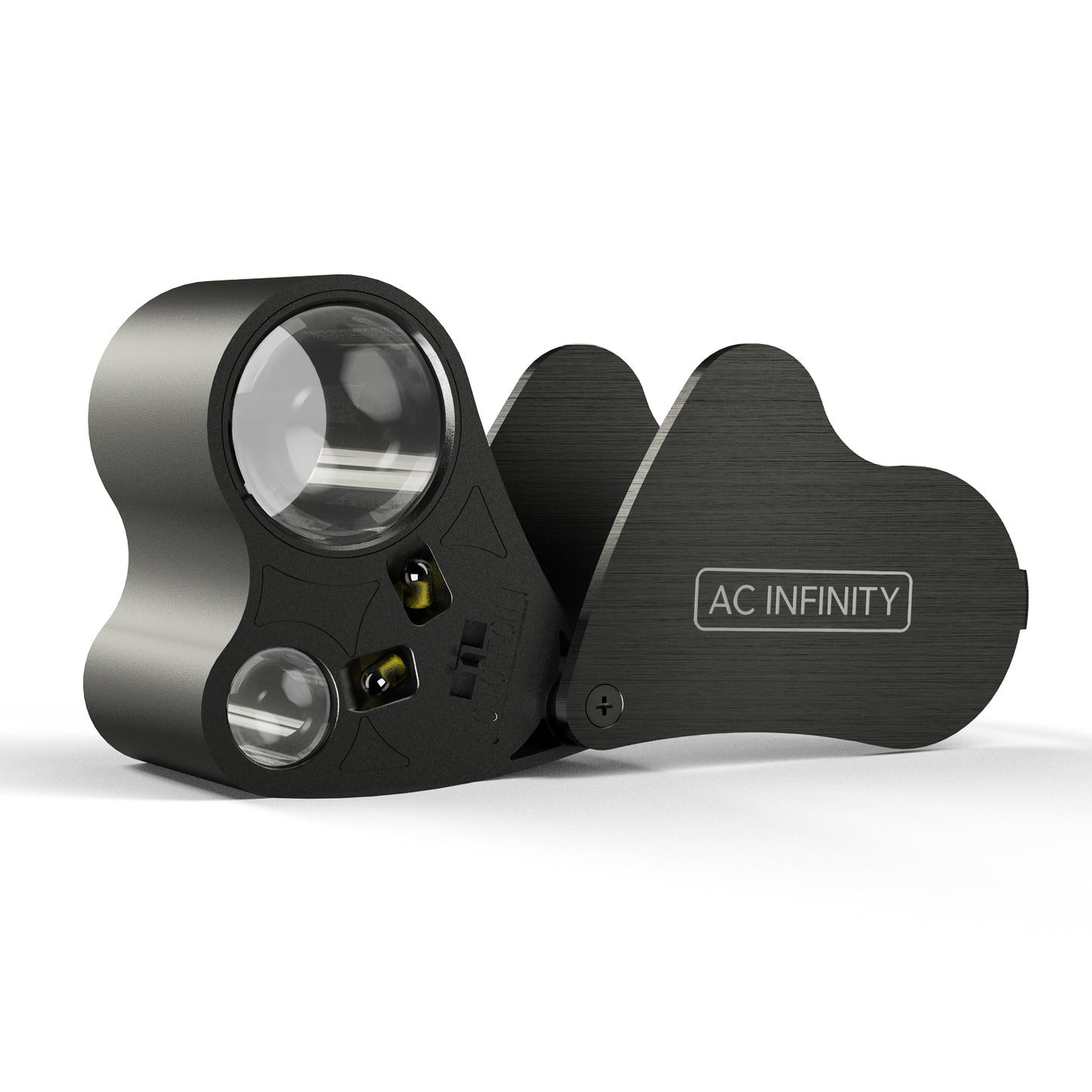 AC Infinity Jewelers Loupe Pocket Magnifying Glass w/ LED Light & Dual product image 1