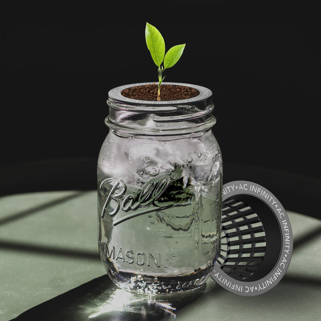 AC Infinity Mesh Net Cups Slotted Pots w/ Wide Lips 4-Inch 25-Pack product image 7