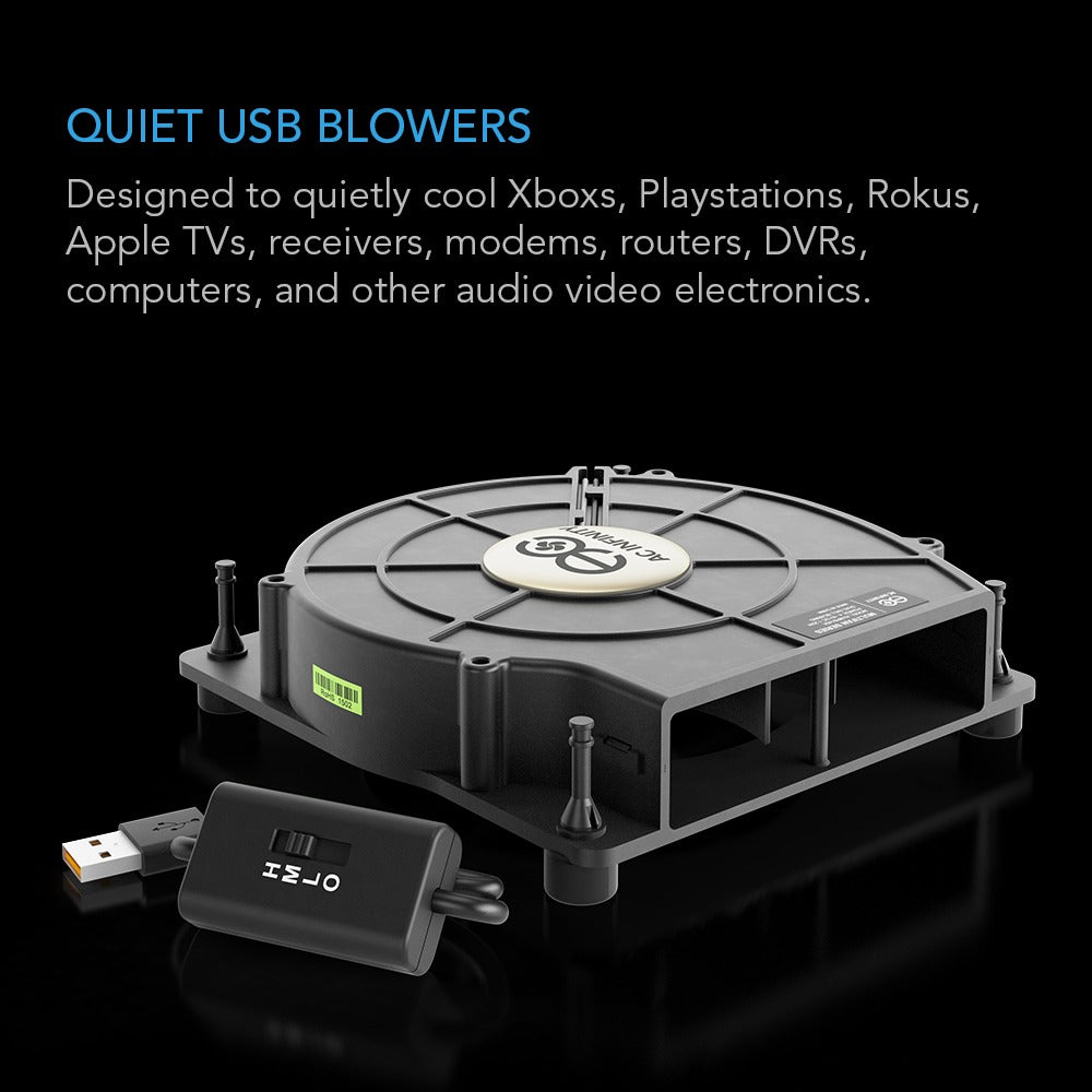 AC Infinity MULTIFAN S2 Quiet USB Cooling Blower 120mm product image 2