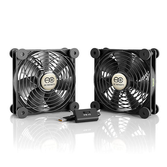 AC Infinity MULTIFAN S7 Quiet USB Cooling Fan Dual 120mm product image 1
