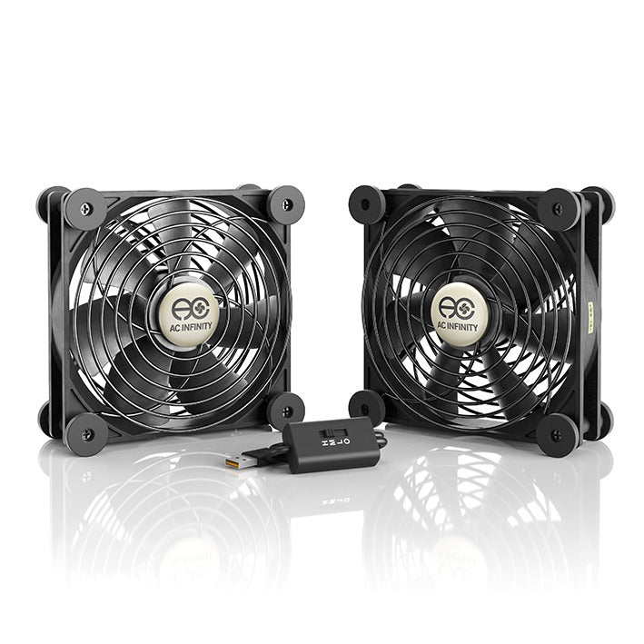 AC Infinity MULTIFAN S7 Quiet USB Cooling Fan Dual 120mm product image 1