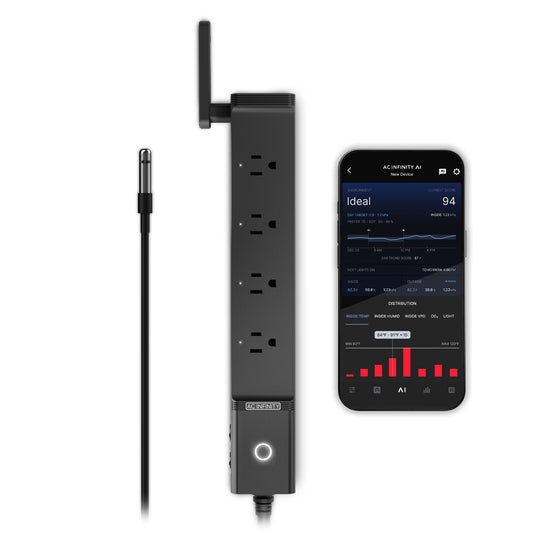 AC Infinity OUTLET AI Environment Controller Smart WiFi Outlets product image 1