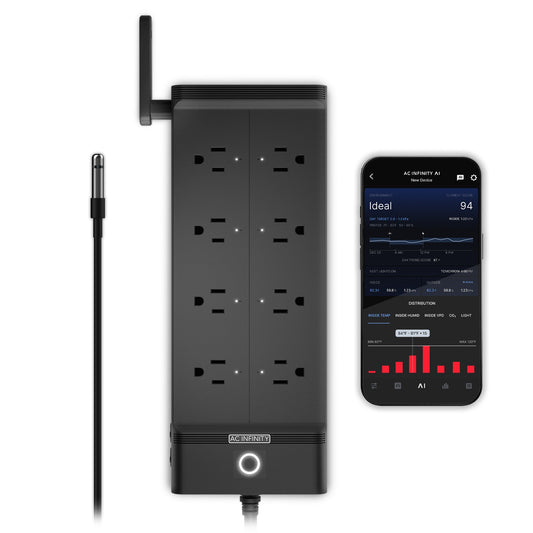 AC Infinity OUTLET AI+ Environment Controller Smart WiFi Outlets product image 1