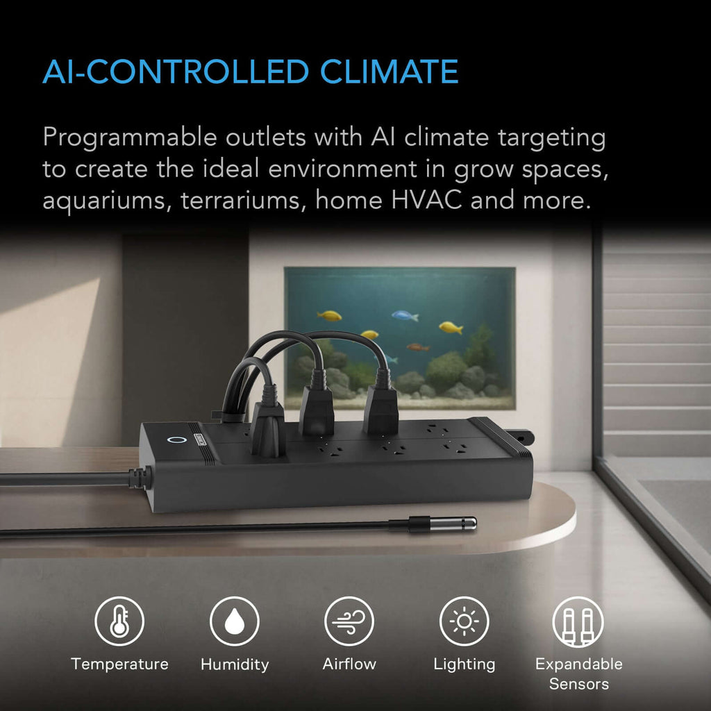 AC Infinity OUTLET AI+ Environment Controller Smart WiFi Outlets product image 2