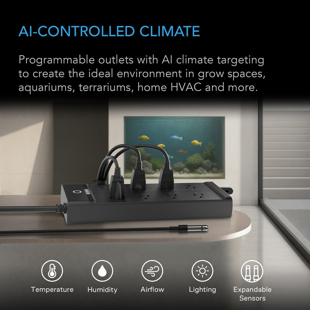 AC Infinity OUTLET AI+ Environment Controller Smart WiFi Outlets product image 2