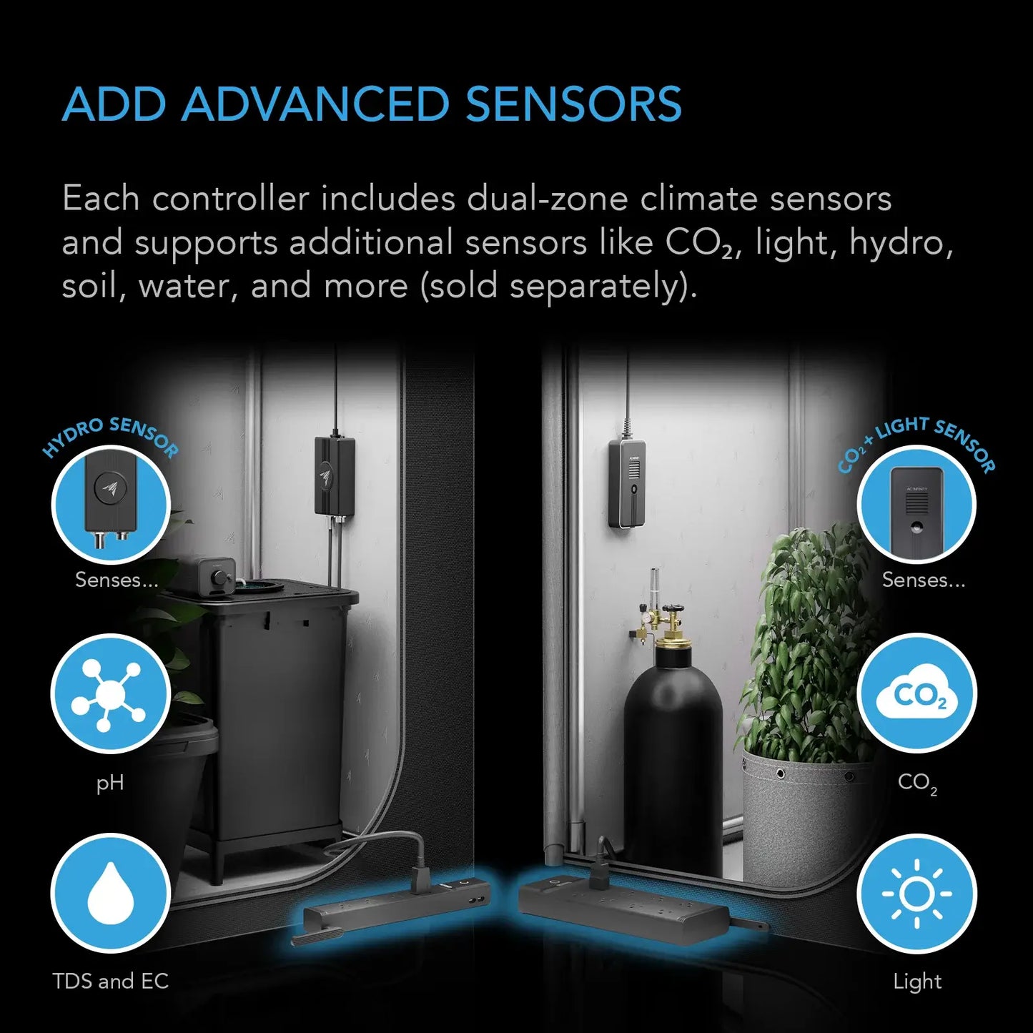 AC Infinity OUTLET AI+ Environment Controller Smart WiFi Outlets product image 5