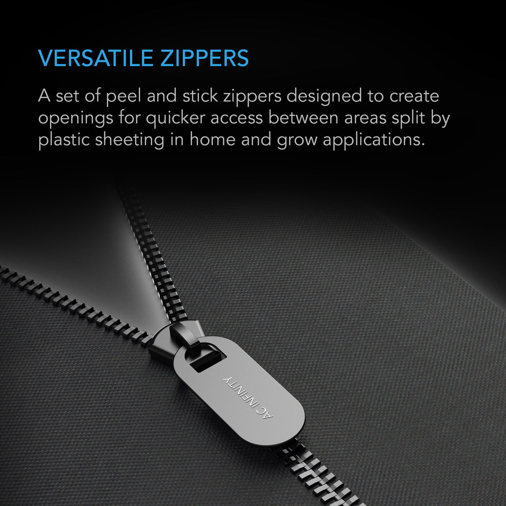 AC Infinity Peel & Stick Zipper 7 ft. x 3 in. Double Sided 1-Pack product image 2
