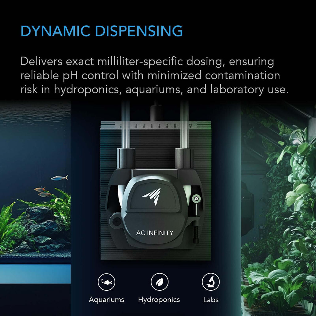 AC Infinity Peristaltic Pump Two-Outlet Dosing Kit for Hydroponics product image 2