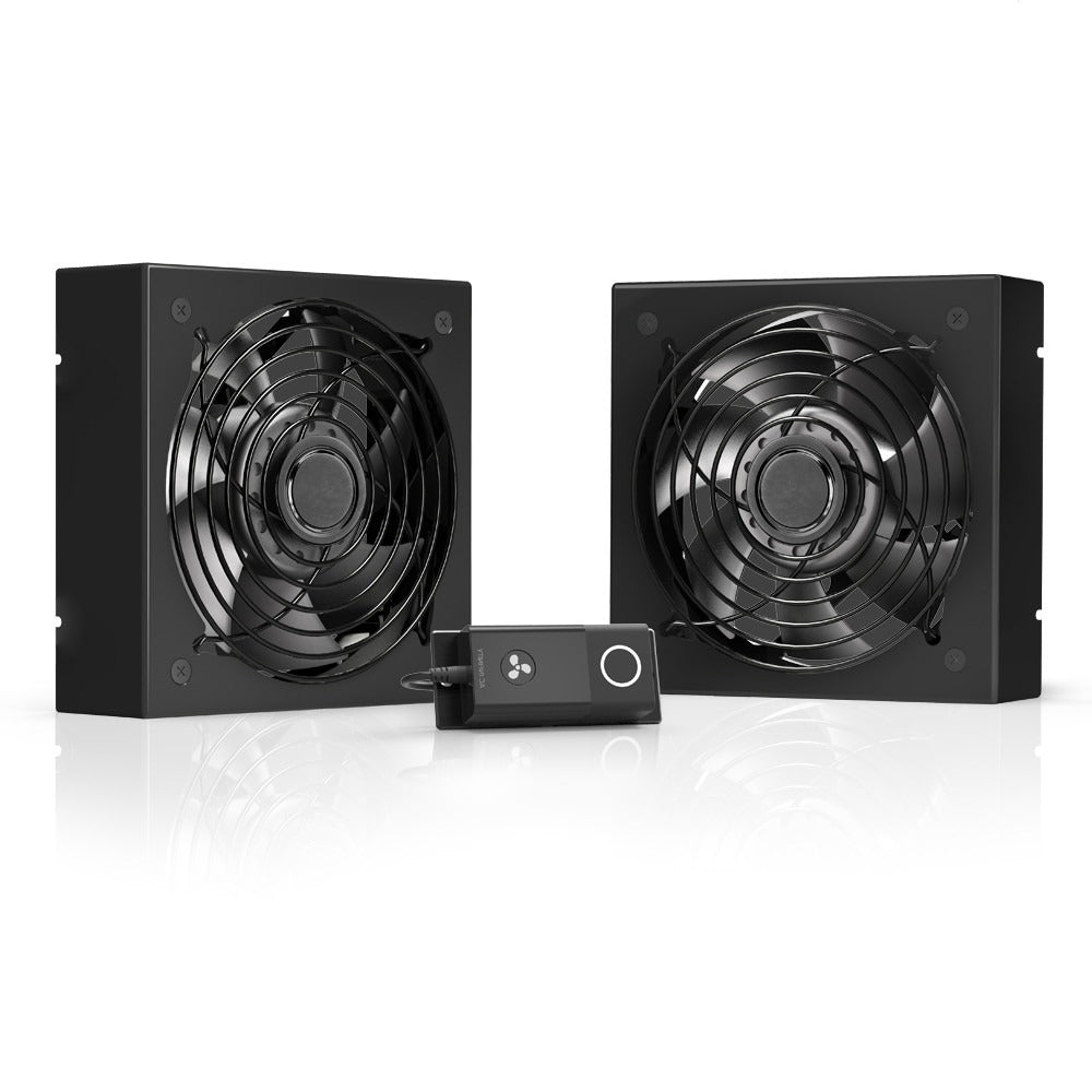 AC Infinity Rack Roof Fan Kit, Dual Cooling-Fans w/ Speed Controller product image 1