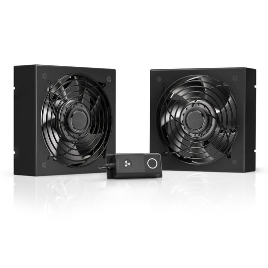 AC Infinity Rack Roof Fan Kit, Dual Cooling-Fans w/ Speed Controller product image 1