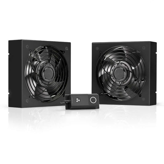 AC Infinity Rack Roof Fan Kit, Dual Cooling-Fans w/ Speed Controller product image 1