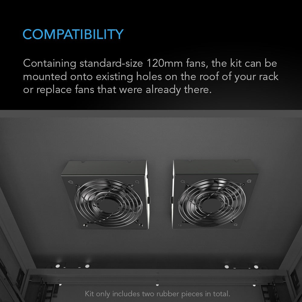 AC Infinity Rack Roof Fan Kit, Dual Cooling-Fans w/ Speed Controller product image 5