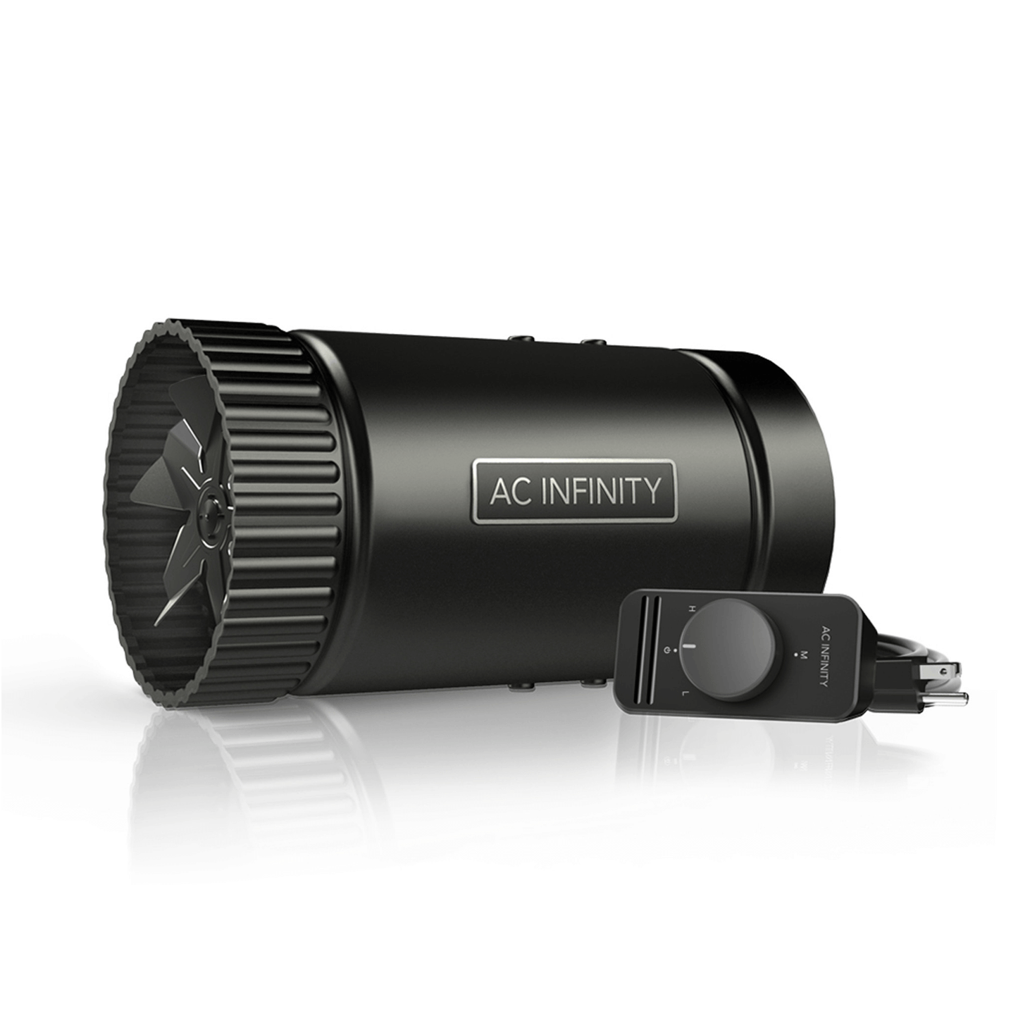 AC Infinity RAXIAL S4, Inline Booster Duct Fan with Speed Controller, 4-Inch AC-RXS4 Climate Control