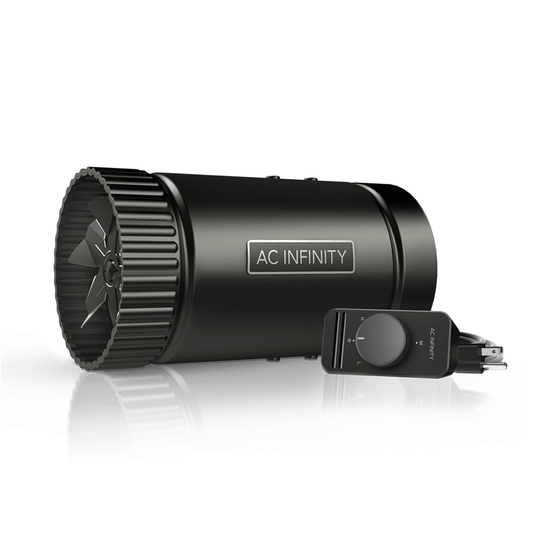 AC Infinity RAXIAL S4, Inline Booster Duct Fan with Speed Controller, 4-Inch | AC-RXS4 | Grow Tents Depot | Climate Control | 819137021105
