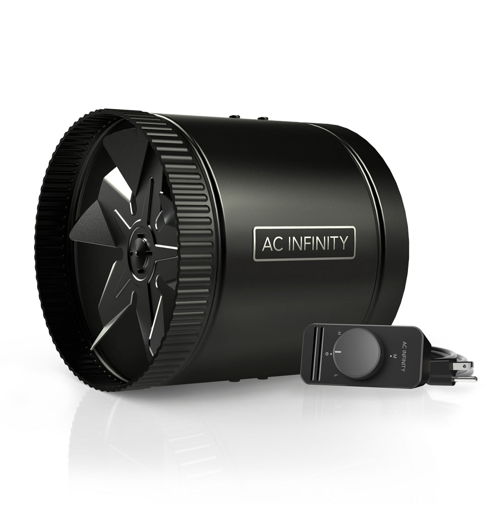AC Infinity RAXIAL S8 Inline Booster Duct Fan w/ Speed Controller product image 1