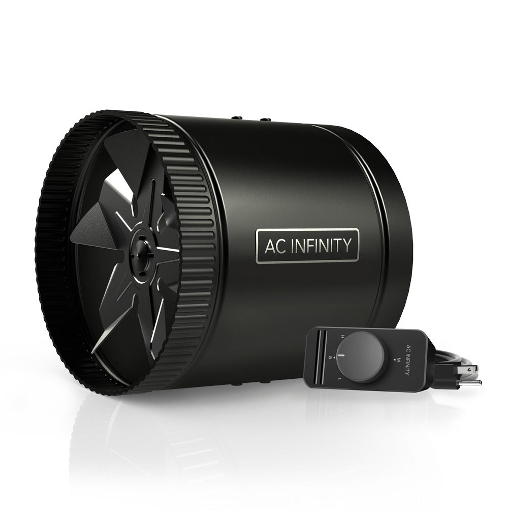 AC Infinity RAXIAL S8 Inline Booster Duct Fan w/ Speed Controller product image 1