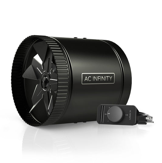 AC Infinity RAXIAL S8 Inline Booster Duct Fan w/ Speed Controller product image 1