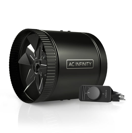 AC Infinity RAXIAL S8 Inline Booster Duct Fan w/ Speed Controller product image 1