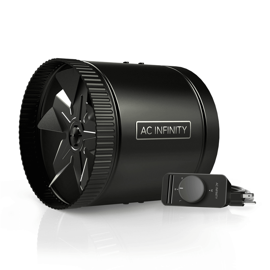 AC Infinity RAXIAL S8, Inline Booster Duct Fan with Speed Controller ...