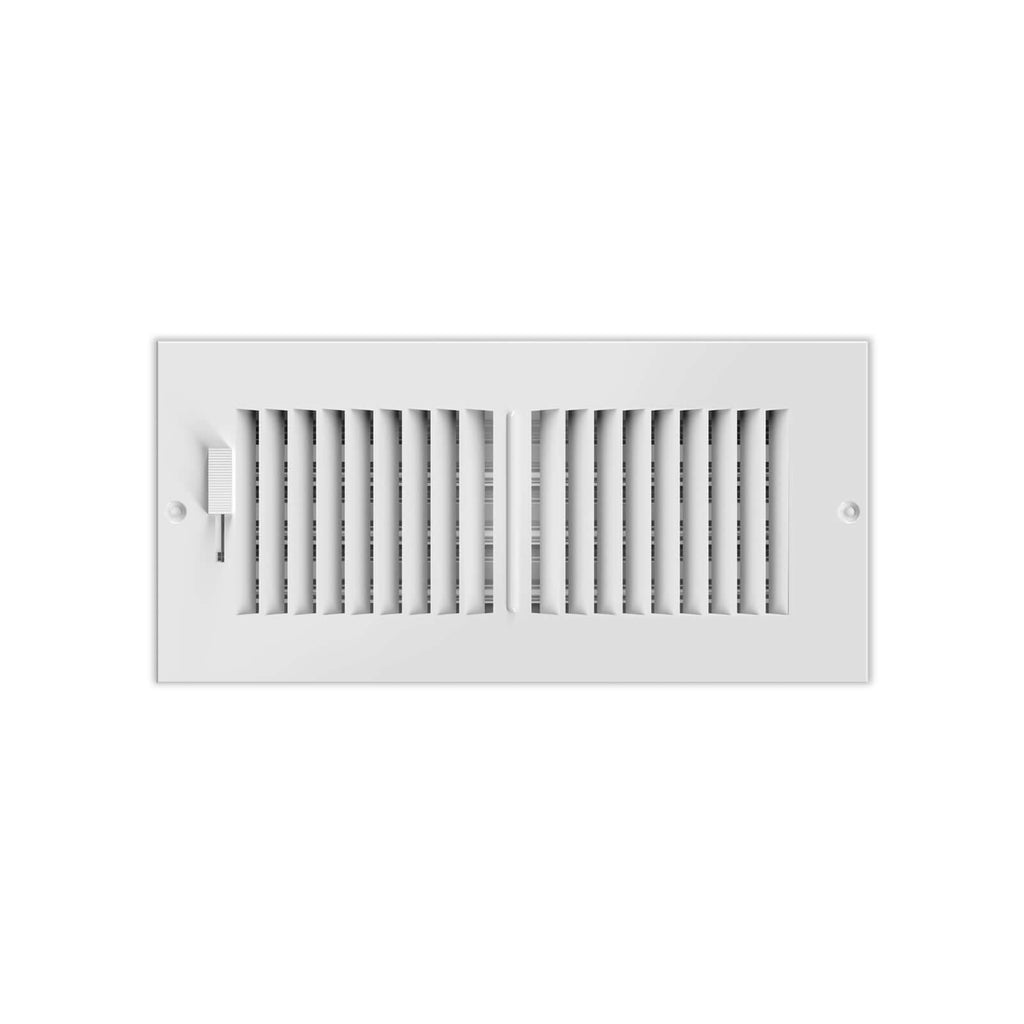 AC Infinity Register Ventilation Grille 4" x 10" White product image 1