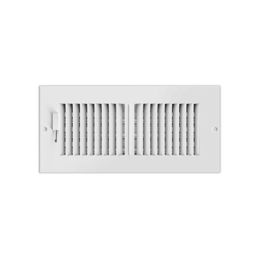 AC Infinity Register Ventilation Grille 4" x 10" White product image 1