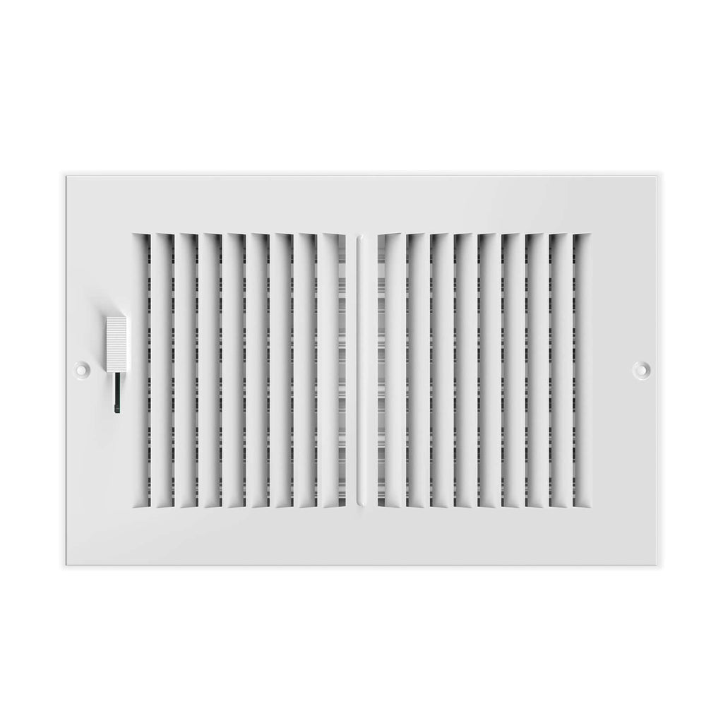 AC Infinity Register Ventilation Grille 6" x 10" White product image 1