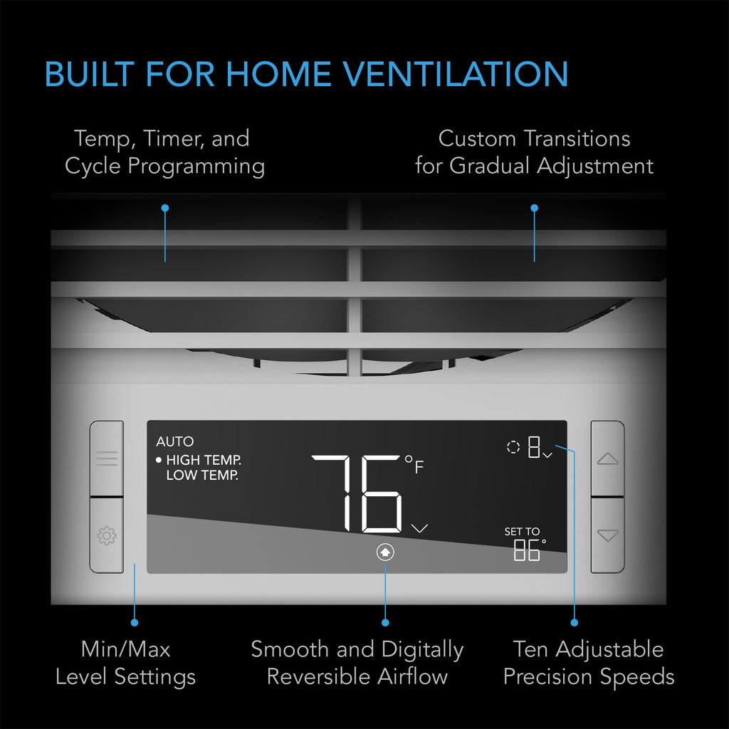 AC Infinity Room to Room Fan Two-Way Airflow Temperature Controller product image 3