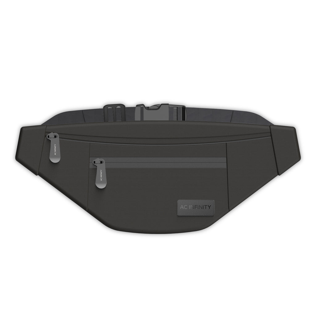 AC Infinity Smell Proof Belt Bag Black w/ 900D Nylon Fabric & Carbon product image 1