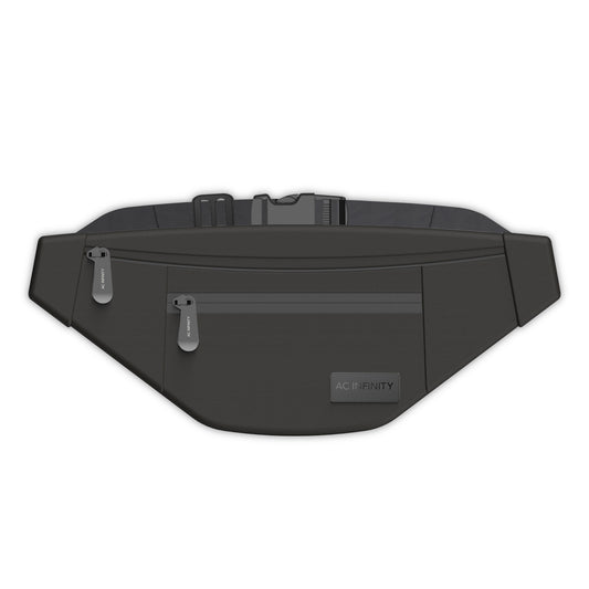 AC Infinity Smell Proof Belt Bag Black w/ 900D Nylon Fabric & Carbon product image 1