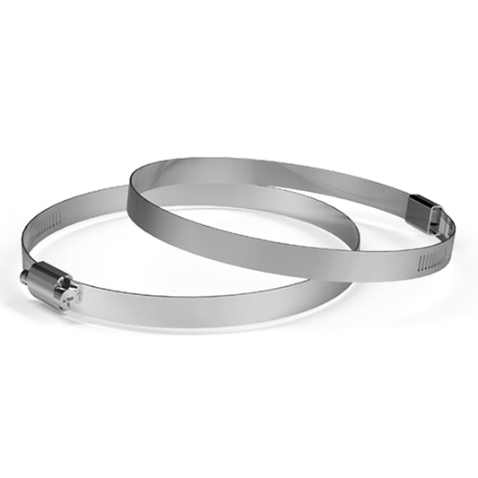 AC Infinity Stainless Steel Duct Clamps, 4-Inch, Two Pack | AC-DCA4-2 | Grow Tents Depot | Climate Control | 819137020566