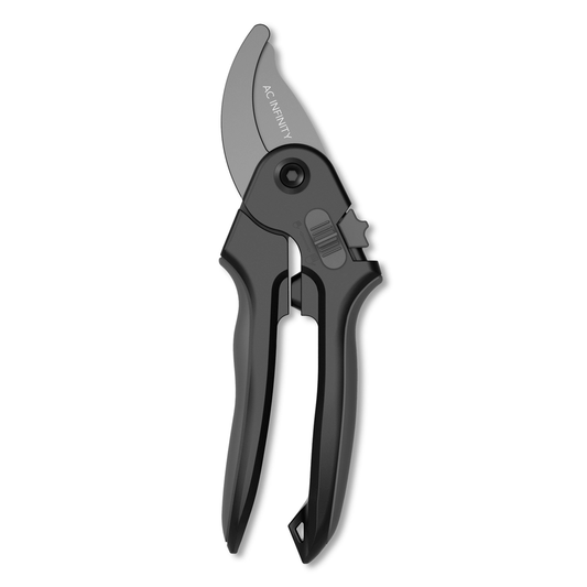 AC Infinity Stainless Steel Pruning Shear, 8" Bypass Blades | AC-PSA8 | Grow Tents Depot | Harvest & Extraction | 819137022201