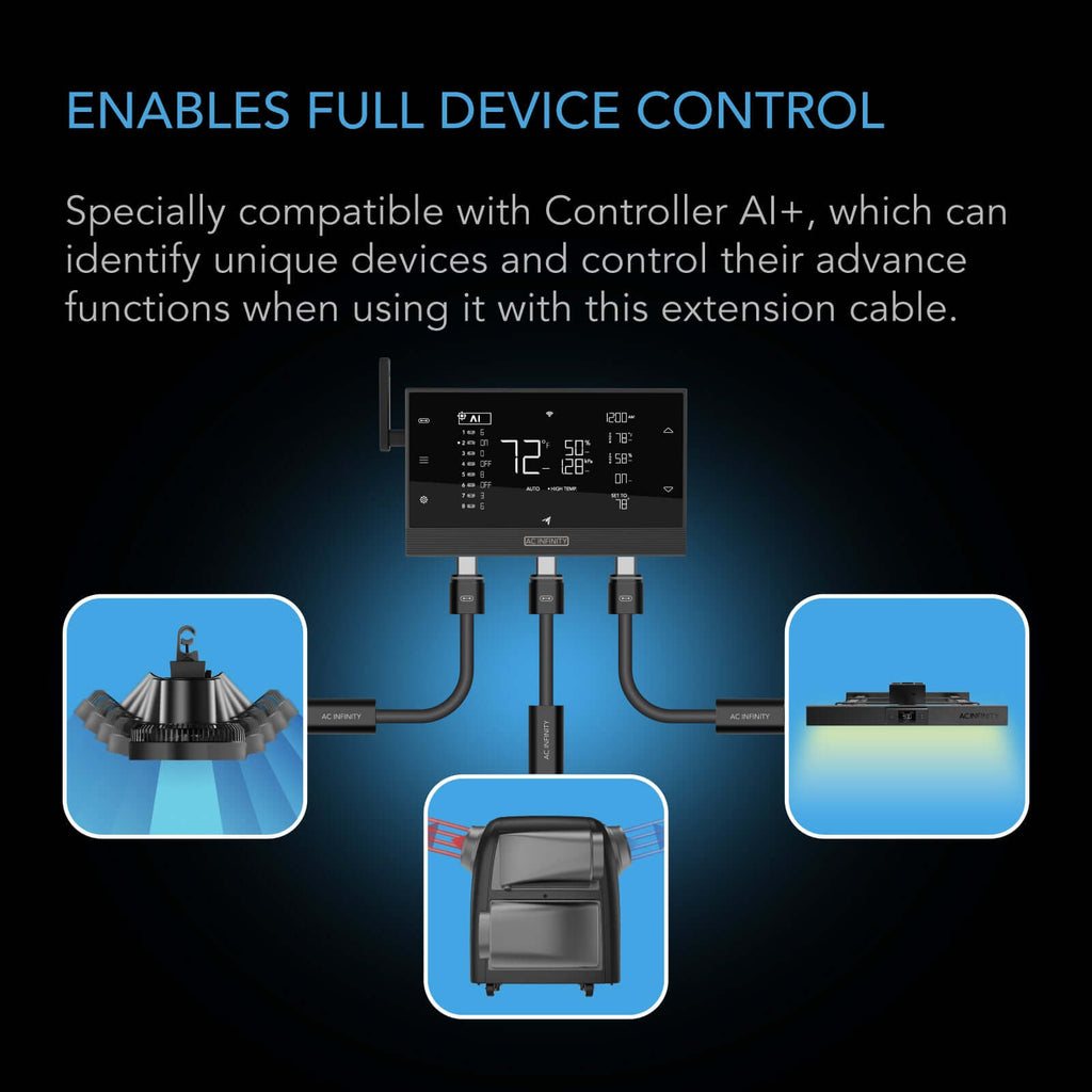 AC Infinity UIS Controller to Device Cable for Controller AI+ product image 3