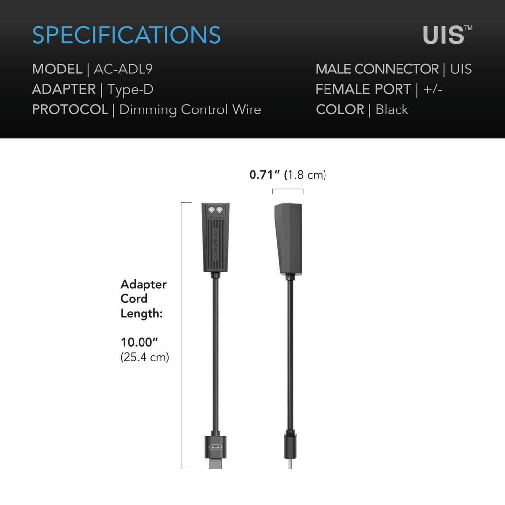 AC Infinity UIS Lighting Adapter Type-D for LED Grow Lights w/ Dimmer product image 6