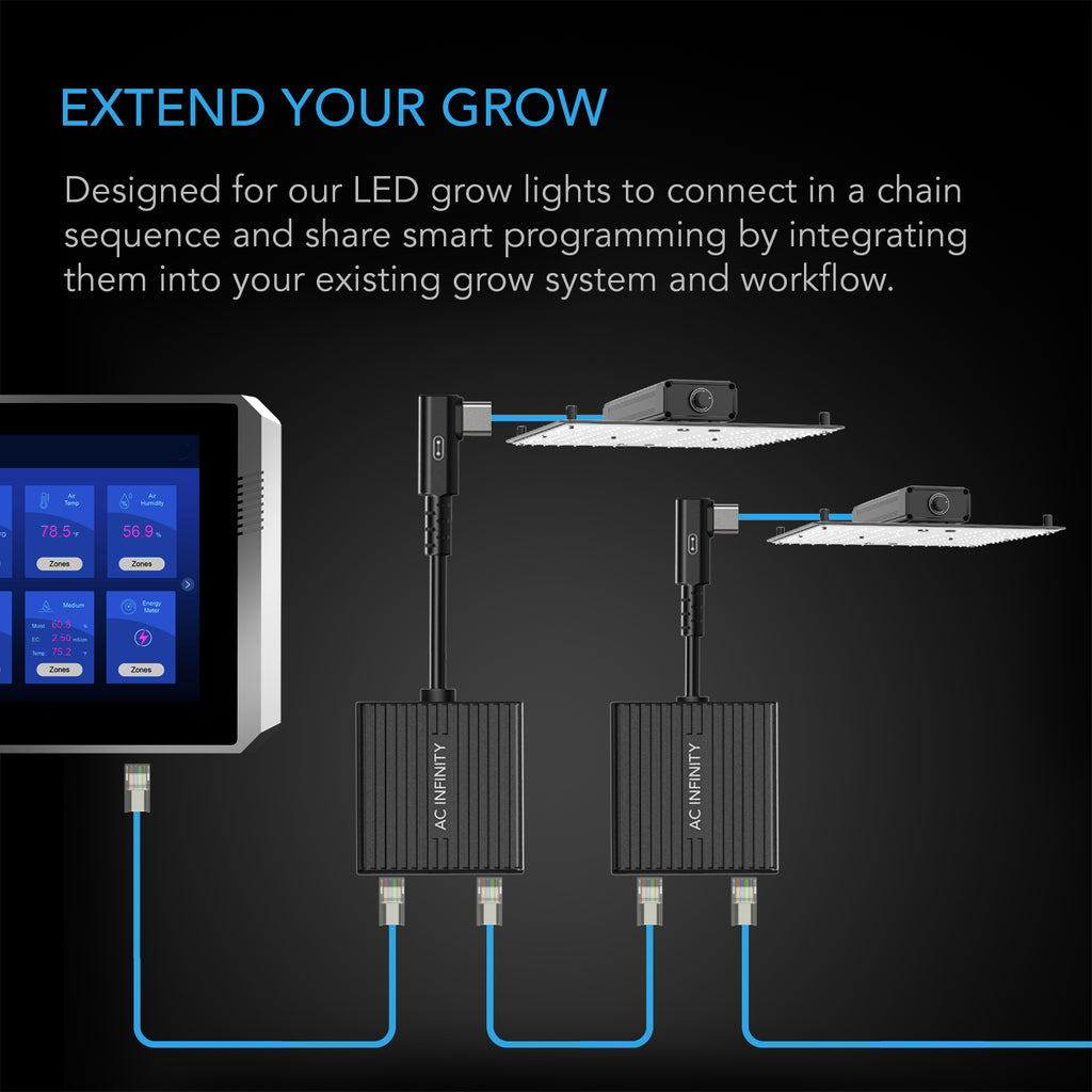AC Infinity UIS Lighting Daisy-Chain Adapter Dongle product image 2