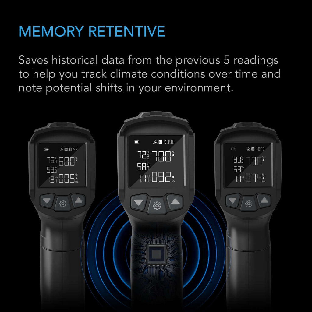 AC Infinity VPD Thermometer Handheld Environmental Monitor Captures product image 5