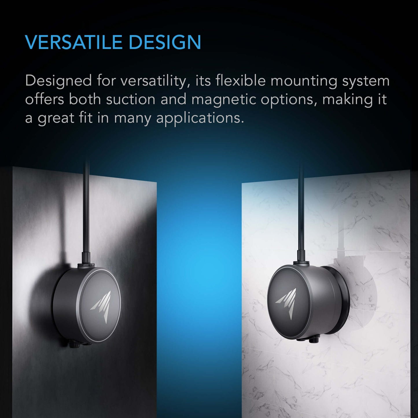 AC Infinity Water Sensor Exclusively for Controller AI+, Liquid Presence Detection, IP68-Water Resistant