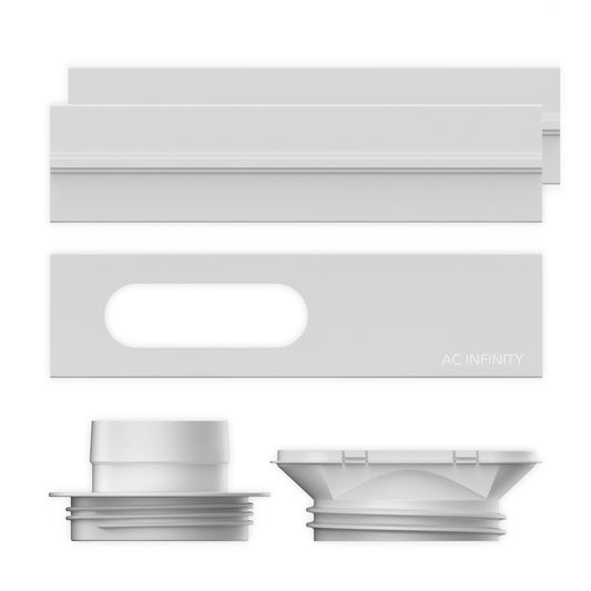 AC Infinity Window Duct Kit Adjustable Vent Port for Inline Fans product image 1