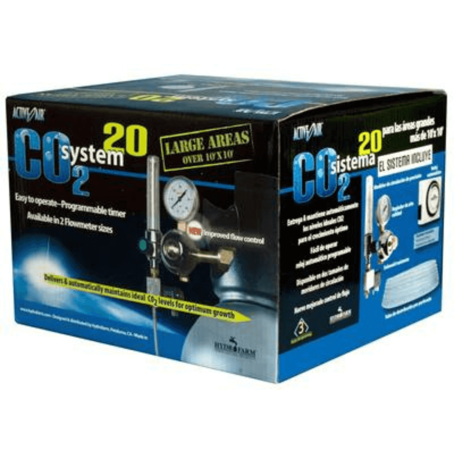 Active Air CO2 System with Timer, 1-20 cubic ft per hour COSYS20 Climate Control