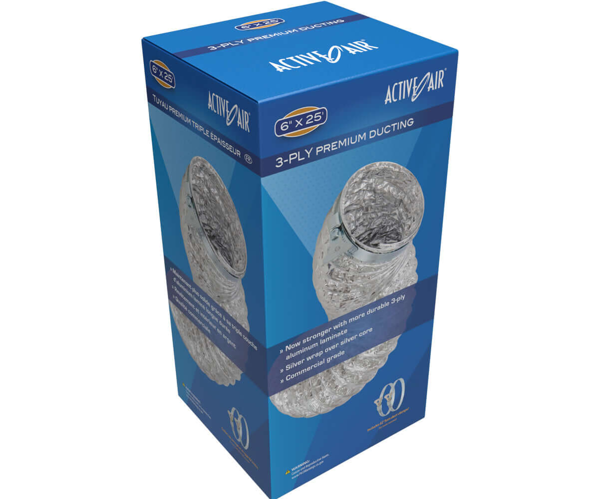 Active Air Premium Ducting 6" x 25' product image 2