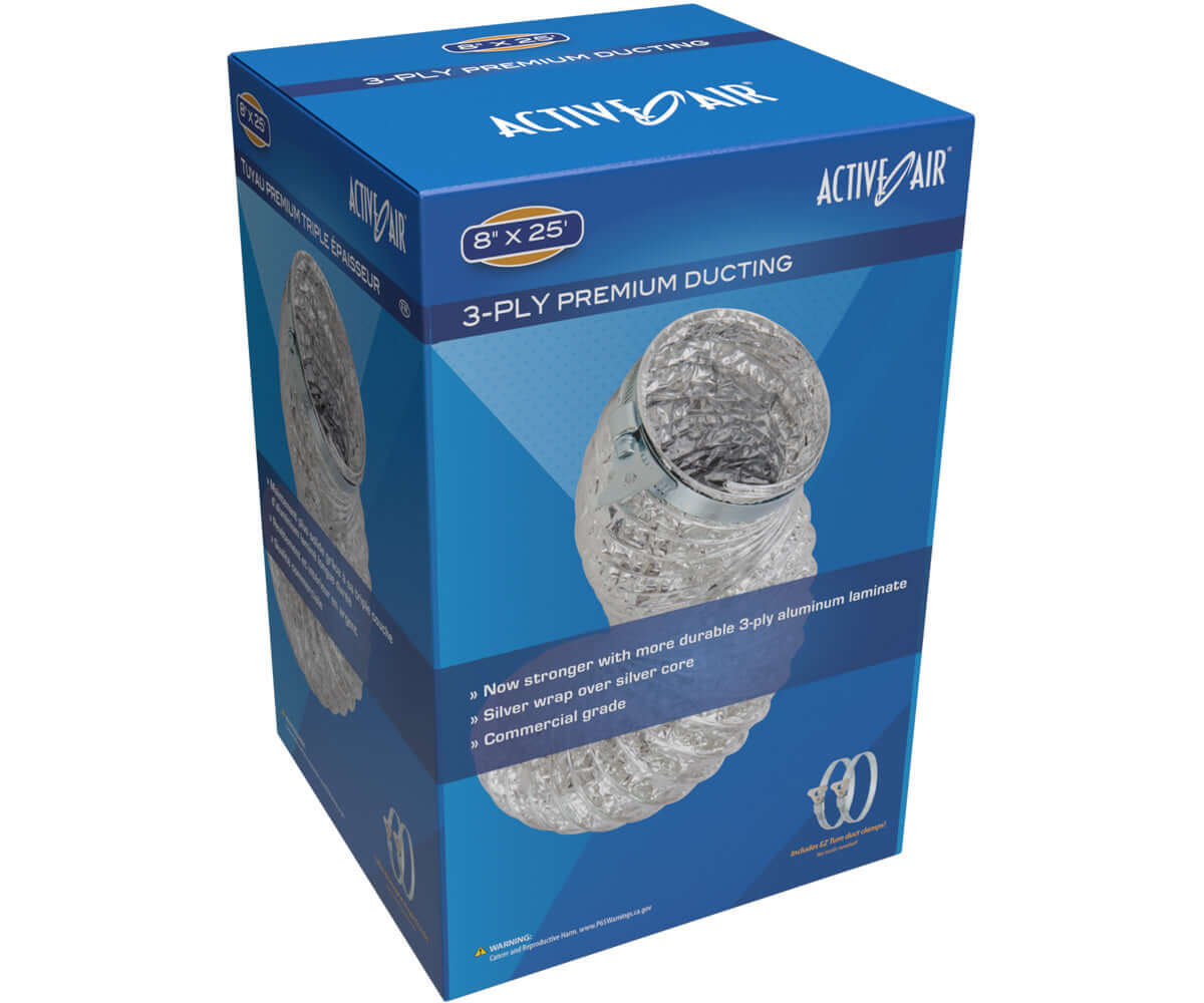 Active Air Premium Ducting 8" x 25' product image 2