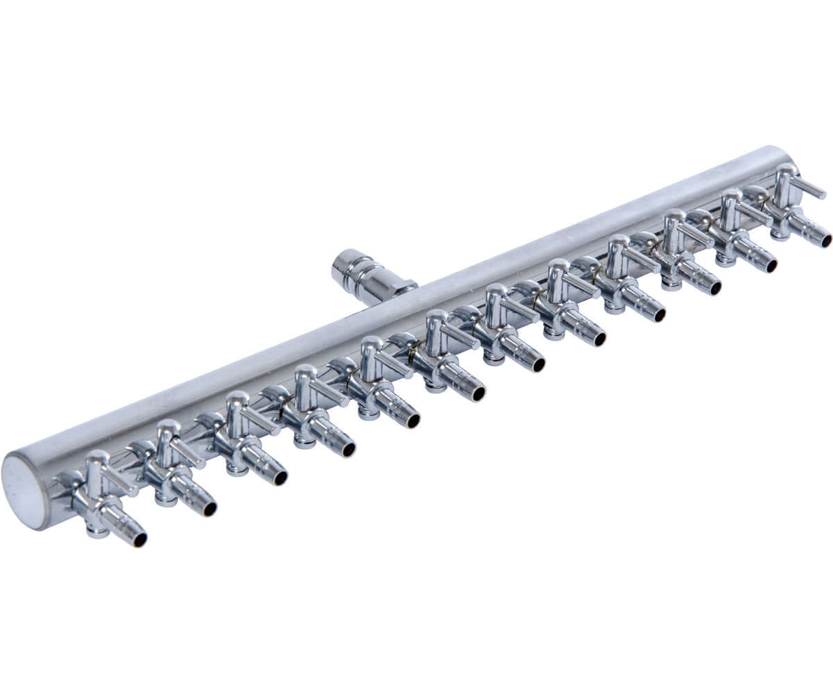 Active Aqua 12-Outlet Metal Air Manifold product image 1