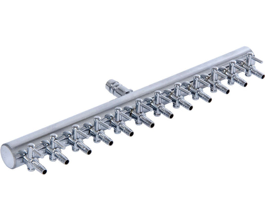 Active Aqua 12-Outlet Metal Air Manifold product image 1