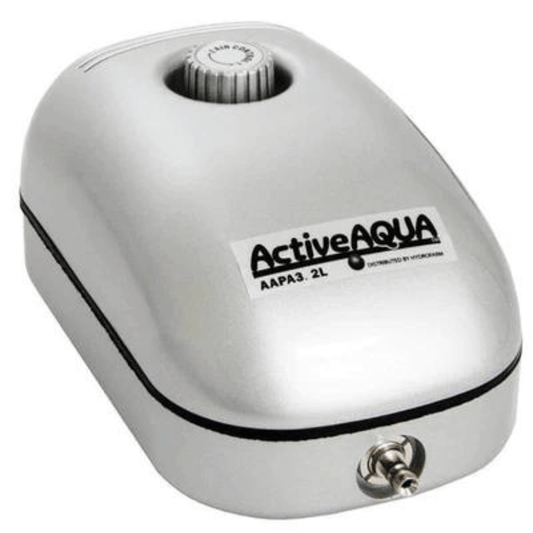 Active Aqua Air Pump, 1 Outlet, 2W, 3.2 L/min AAPA3.2L Planting & Watering