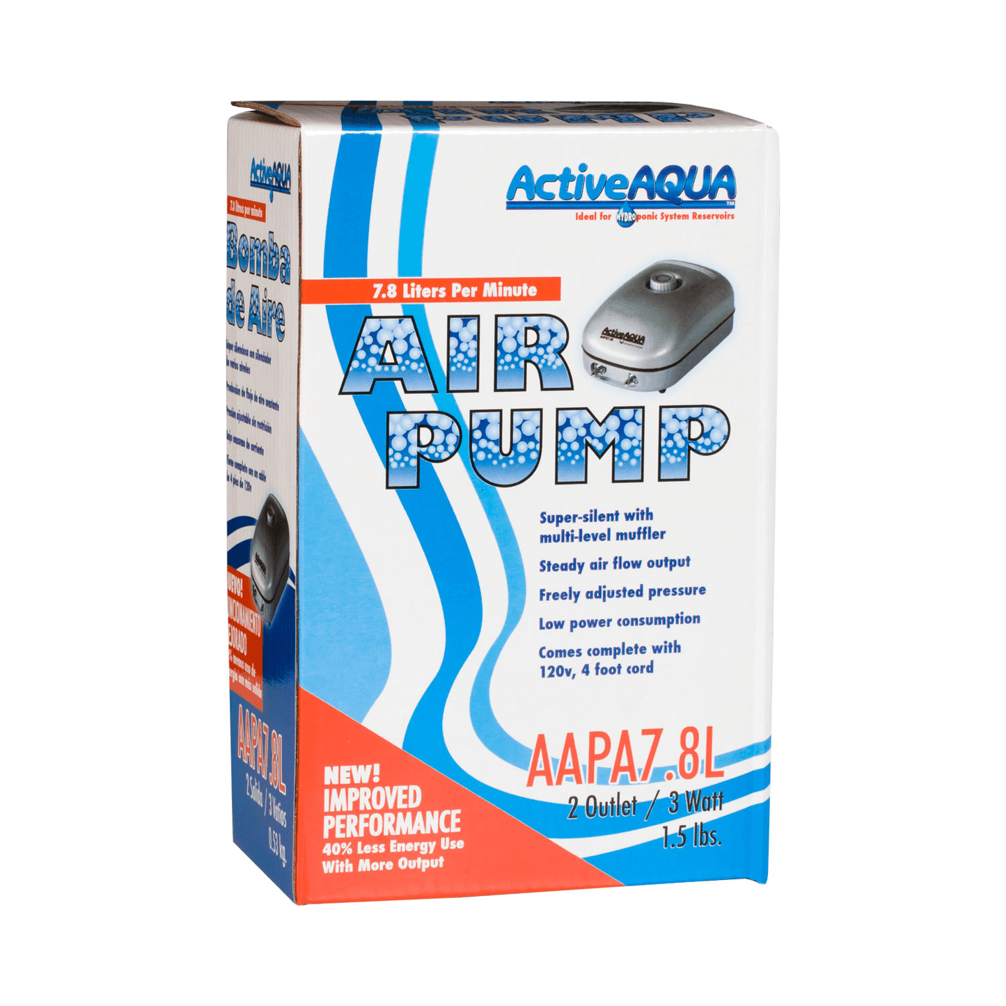 Active Aqua Air Pump 2 Outlets 3W 7.8 L/min product image 2