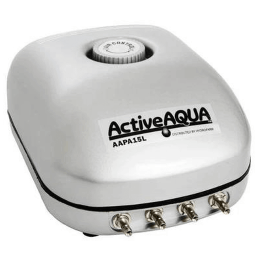 Active Aqua Air Pump, 4 Outlets, 6W, 15 L/min AAPA15L Planting & Watering